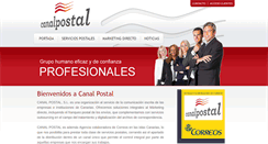 Desktop Screenshot of canalpostal.com